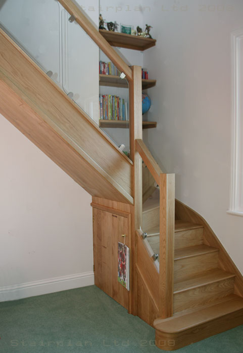 Vision Style Bsalustrading on a Oak Staircase